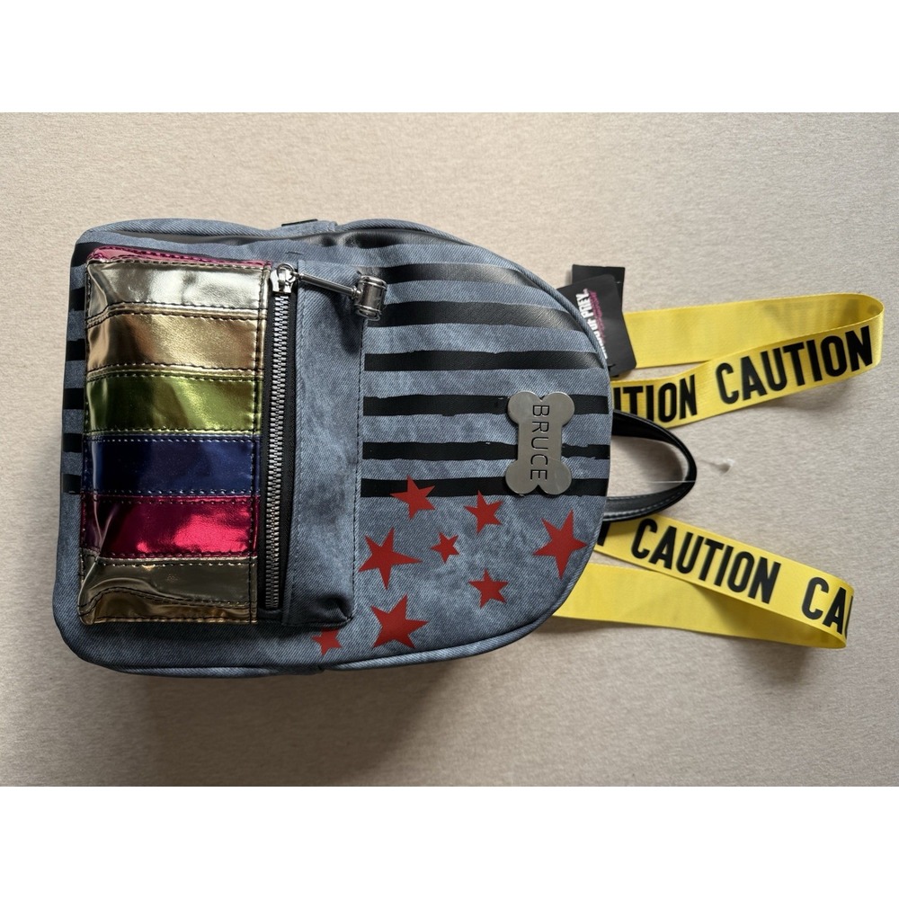 Birds Of Prey Harley Quin 12x14 Back Pack PurseNWT